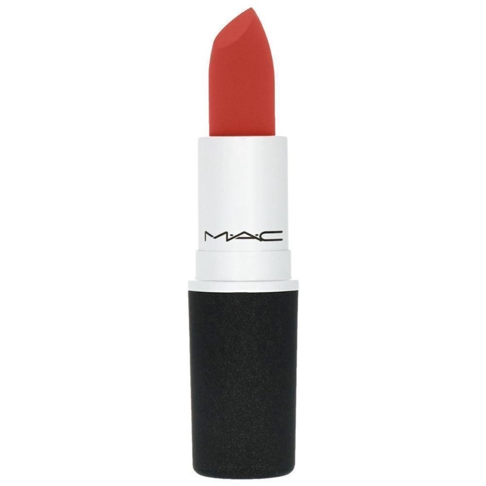 NEW! M·A·C POWDER KISS LIPSTICK - DEVOTED TO CHILI.
